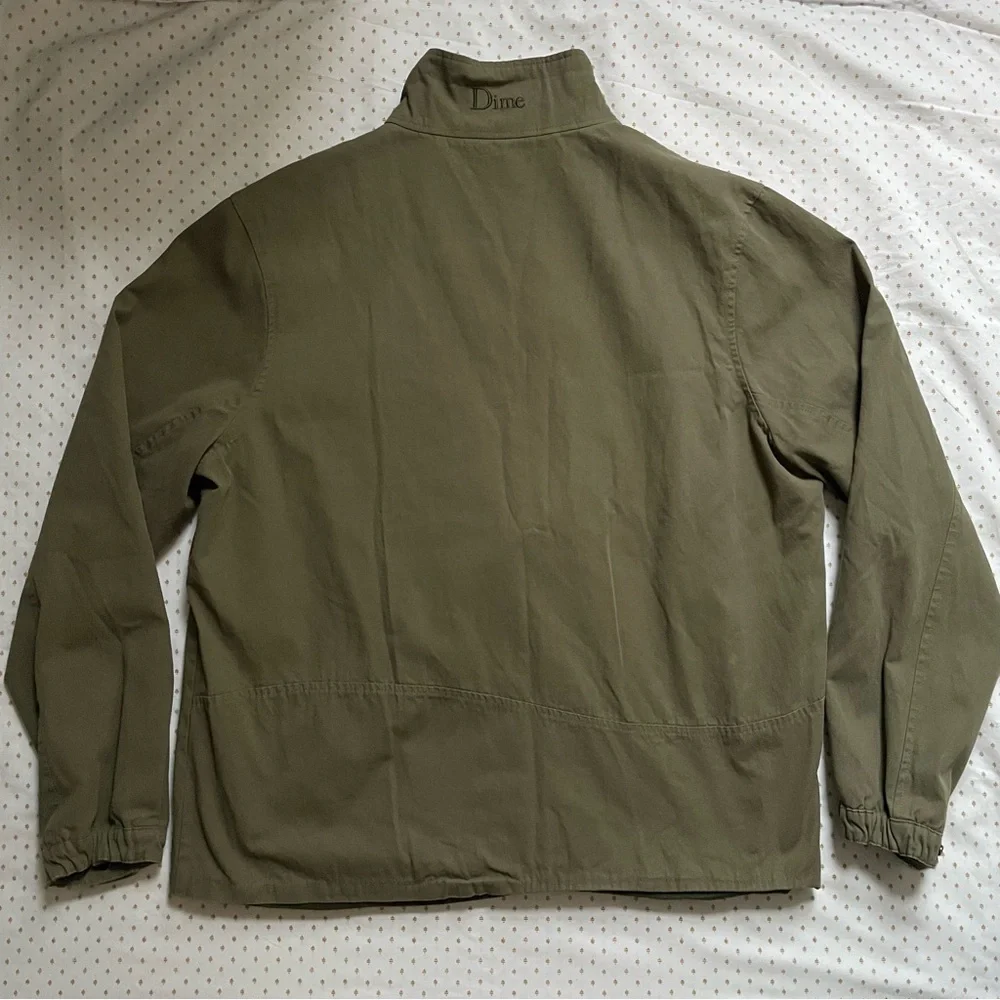 Dime Men’s Military I Know Jacket Army Green Size Large - Picture 8 of 10